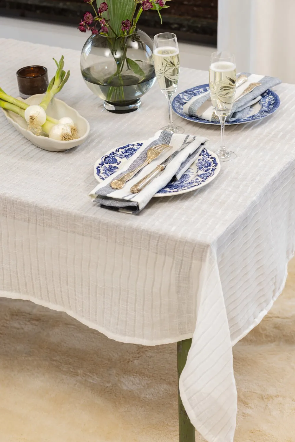 Tischdecke - Filippa (weiß)