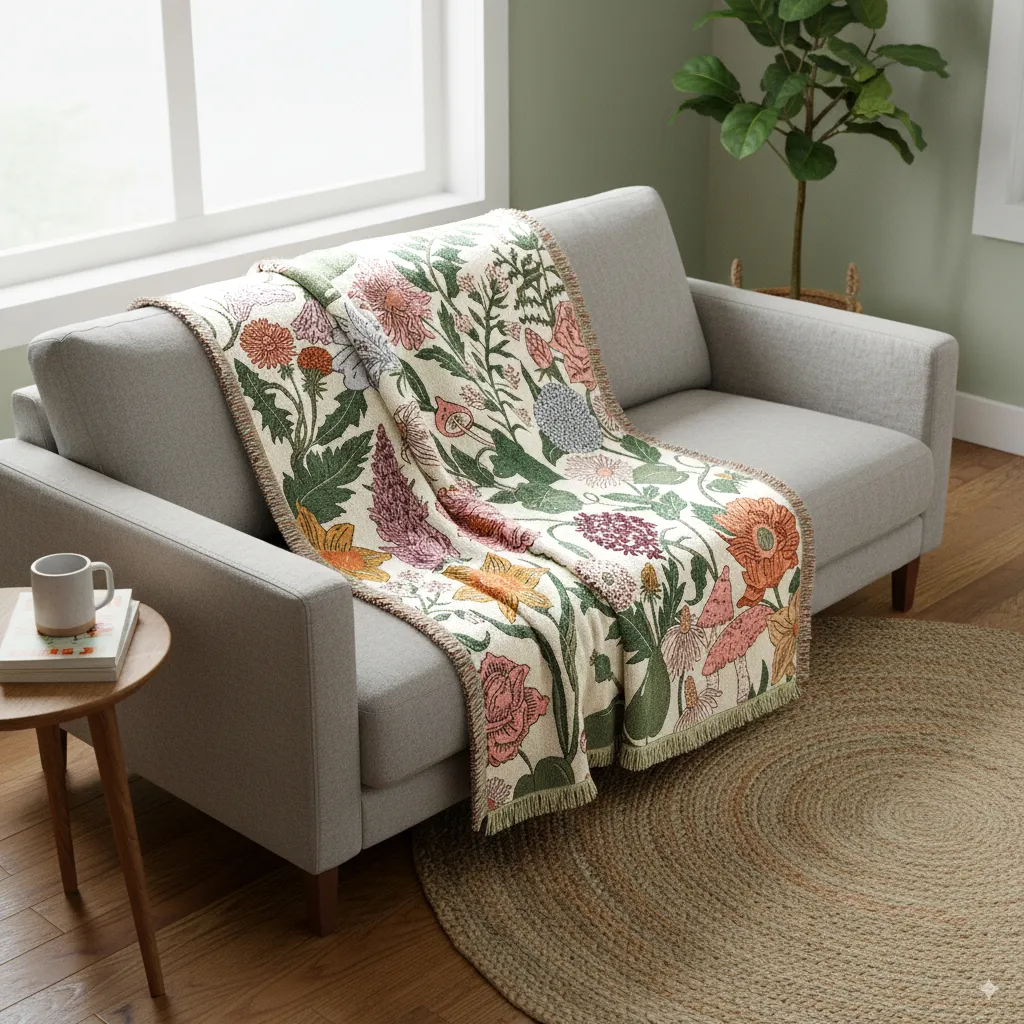 Decken - Fiori Tapestry Blanket (mehrfarbig)
