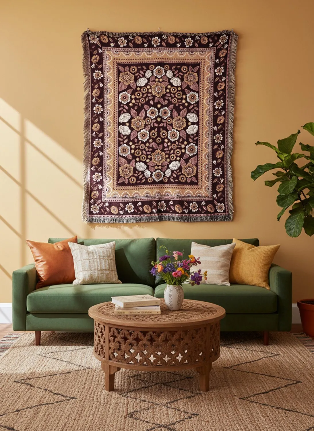 Decken - Quetta Tapestry Blanket (mehrfarbig)