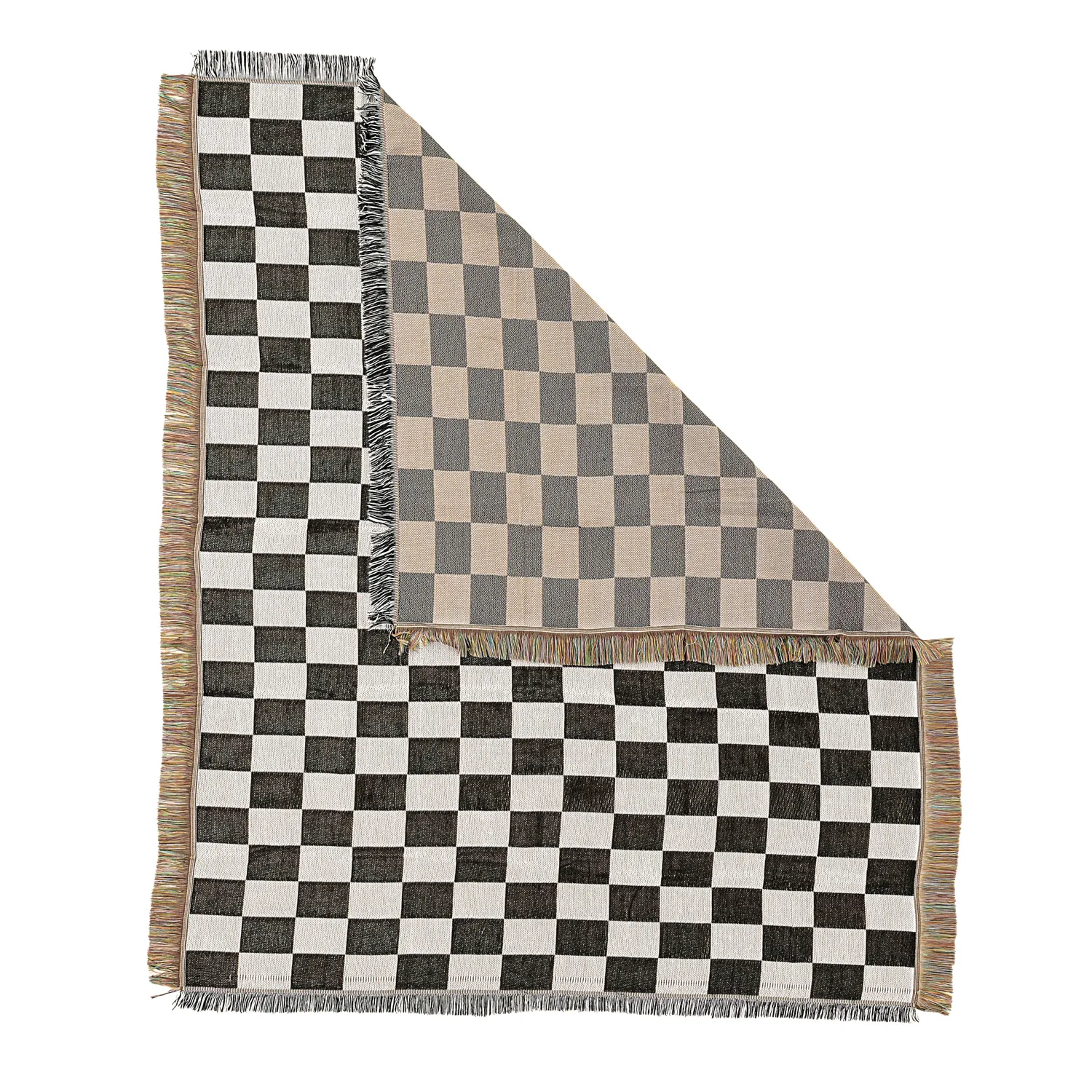 Decken - Wallace Tapestry Blanket (schwarz/weiß)