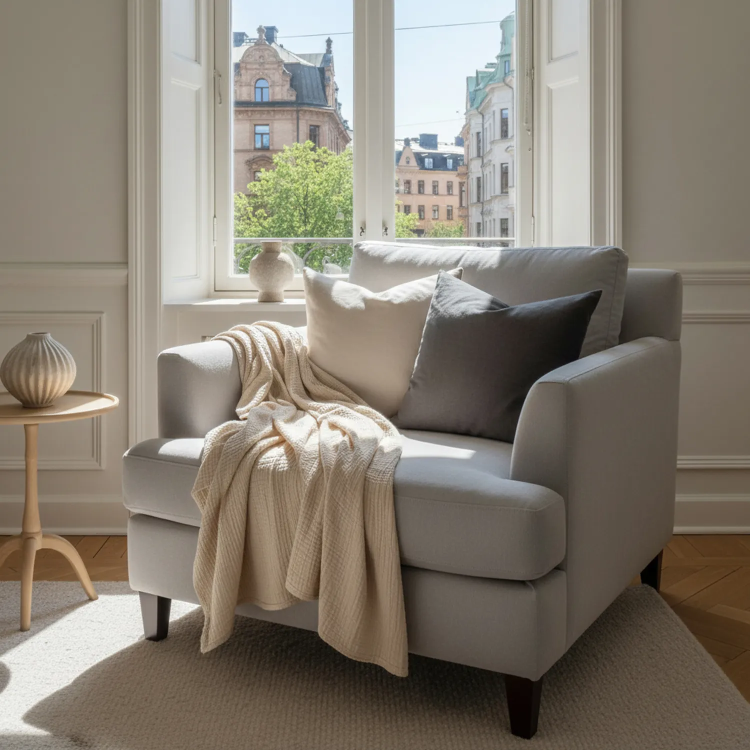 Decken - Vanja Throw (beige)