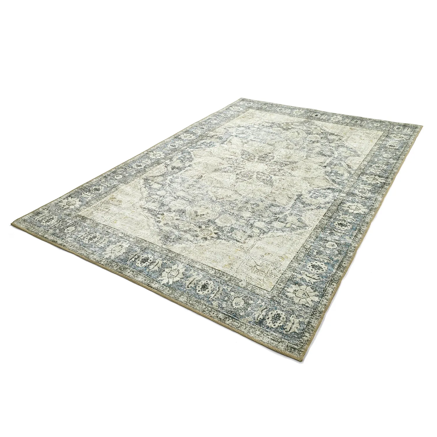 Flachgewebter Teppich - Alvand (grau)