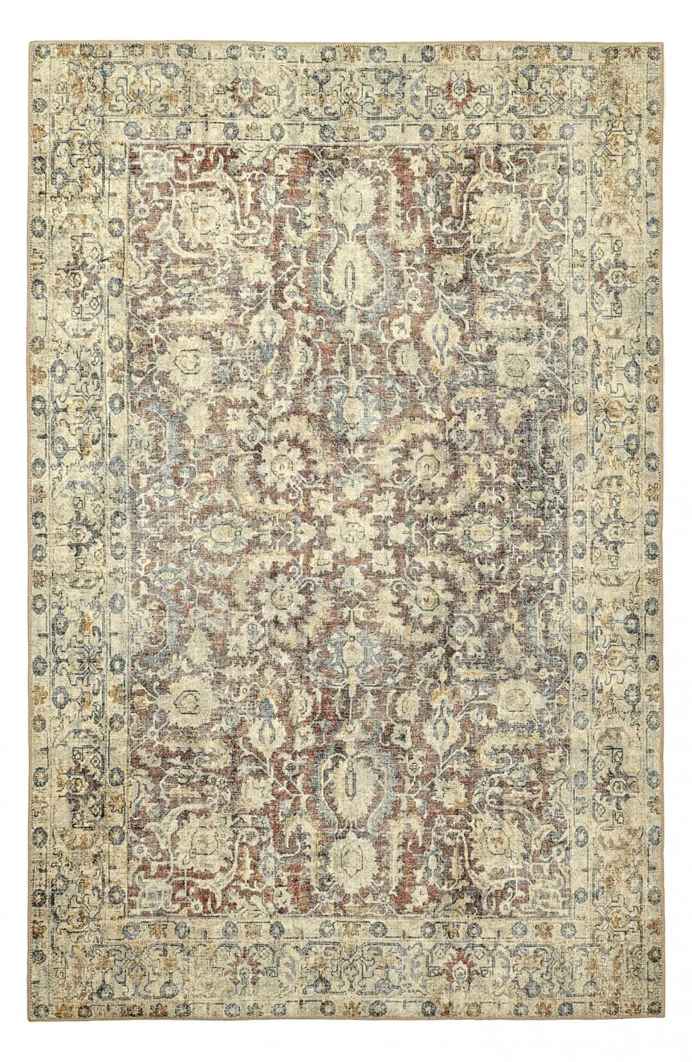 Flachgewebter Teppich - Delvar (beige)