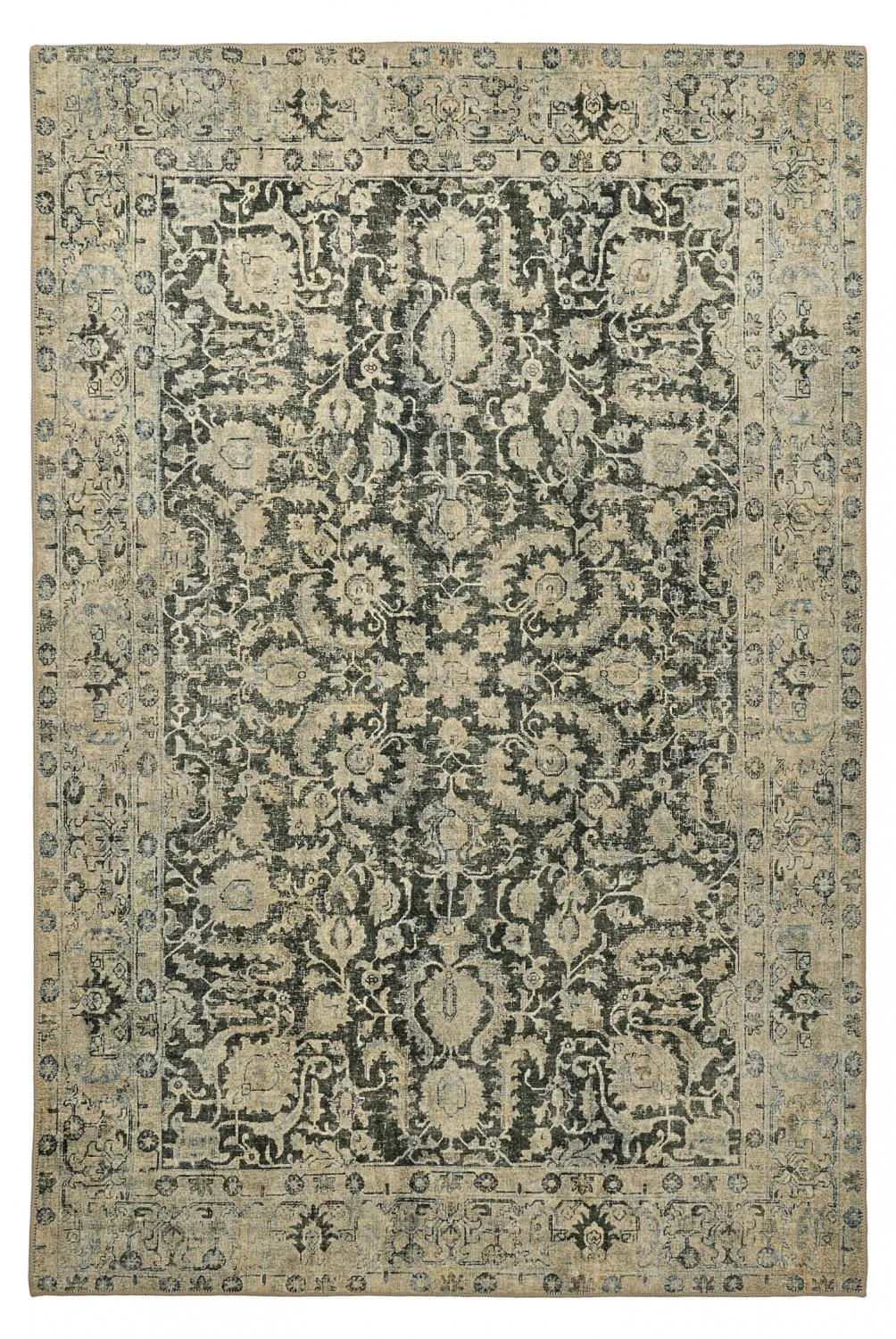 Flachgewebter Teppich - Delvar (grün)