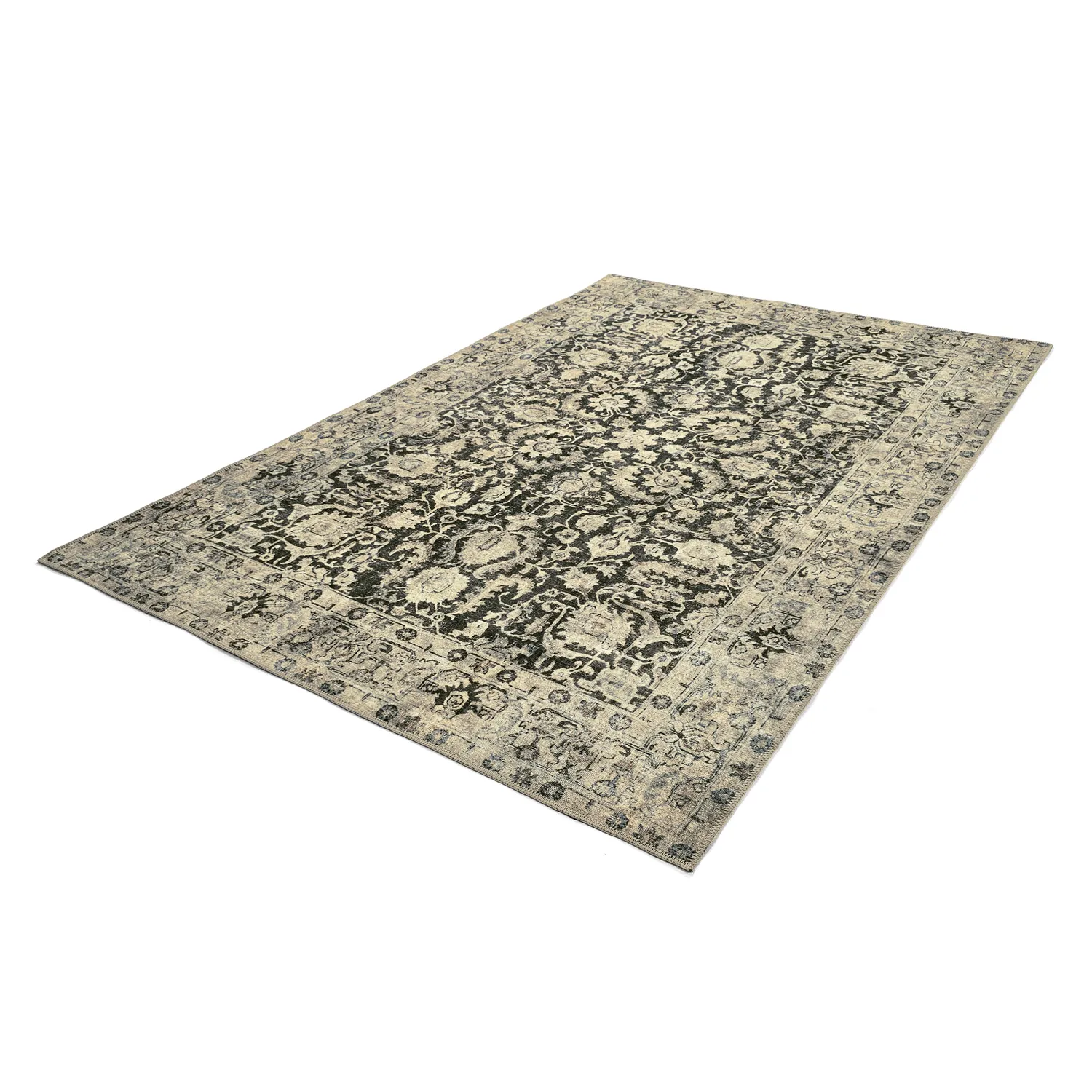 Flachgewebter Teppich - Delvar (grün)