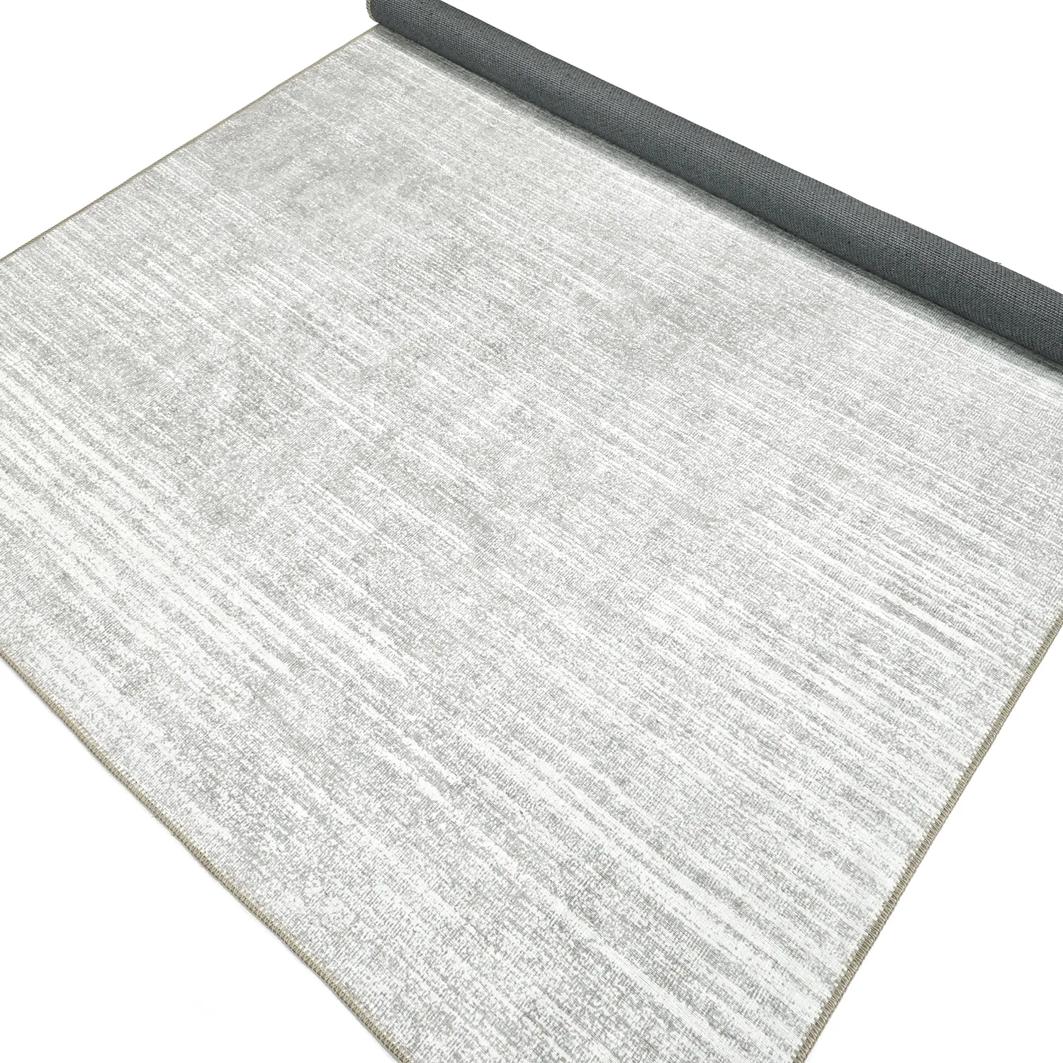Flachgewebter Teppich - Elarion (hellgrau)