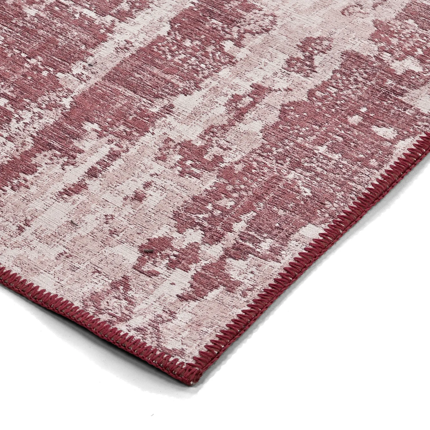 Flachgewebter Teppich - Elira (rot)