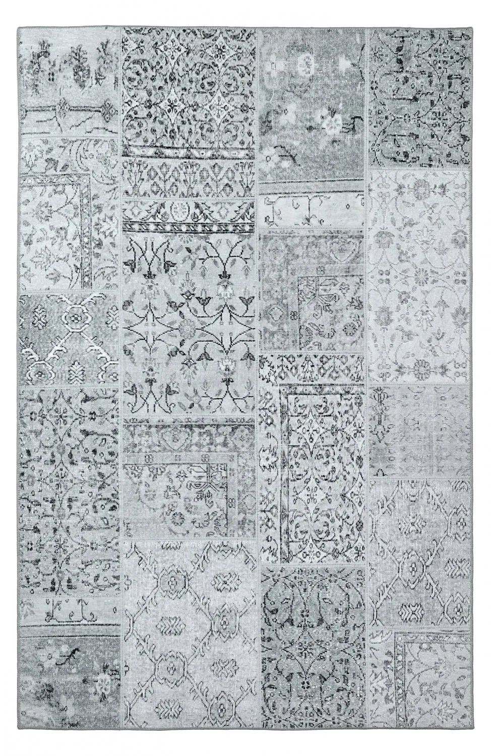 Flachgewebter Teppich - Myrina (grau)