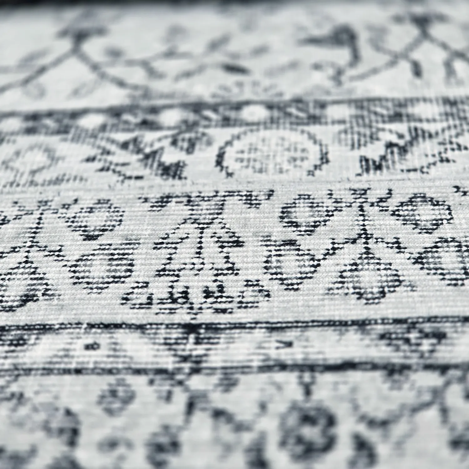 Flachgewebter Teppich - Myrina (grau)