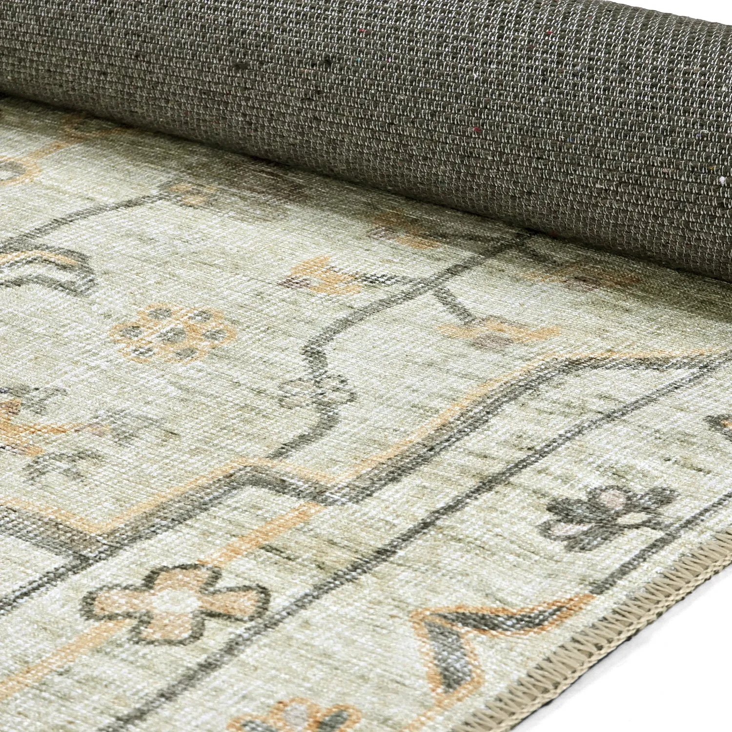 Flachgewebter Teppich - Nahla (creme)