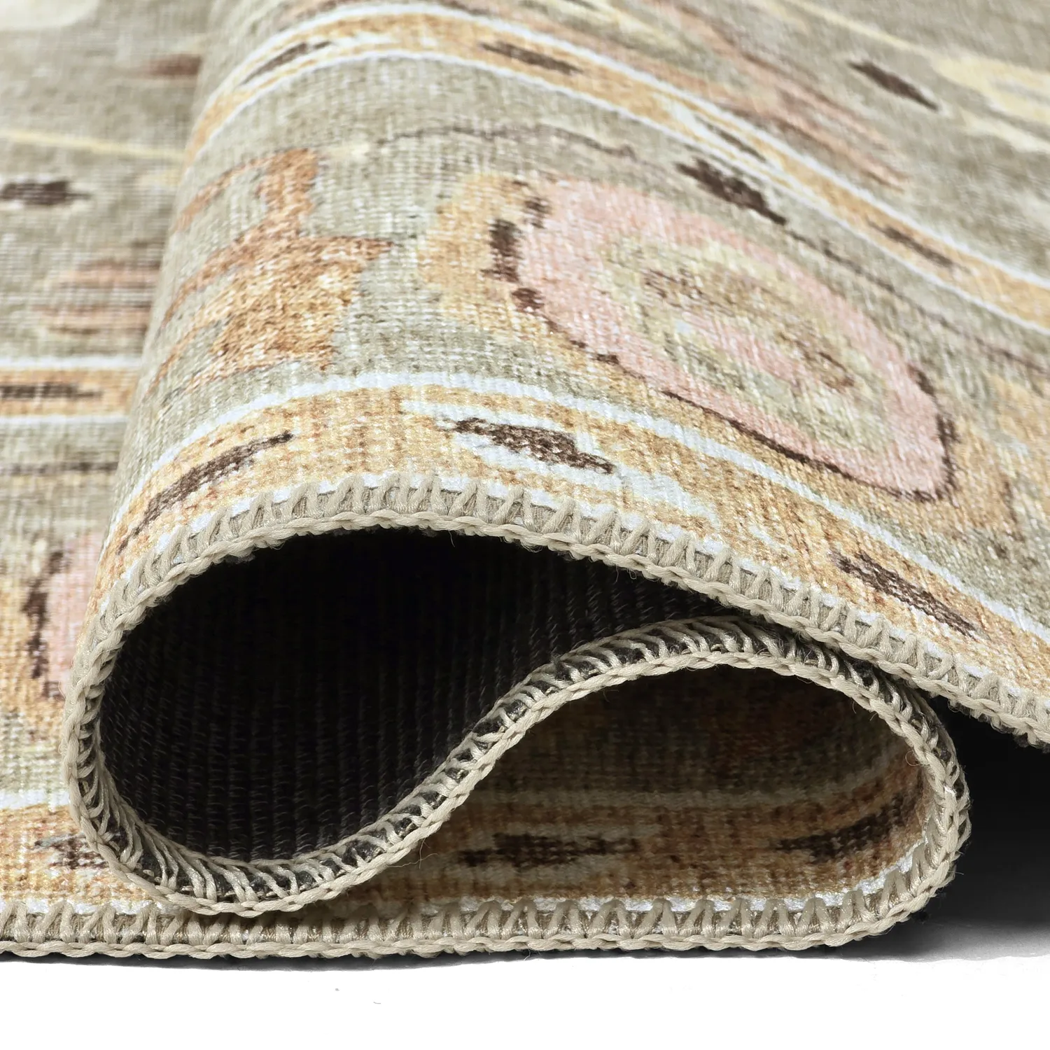Flachgewebter Teppich - Yara (beige)