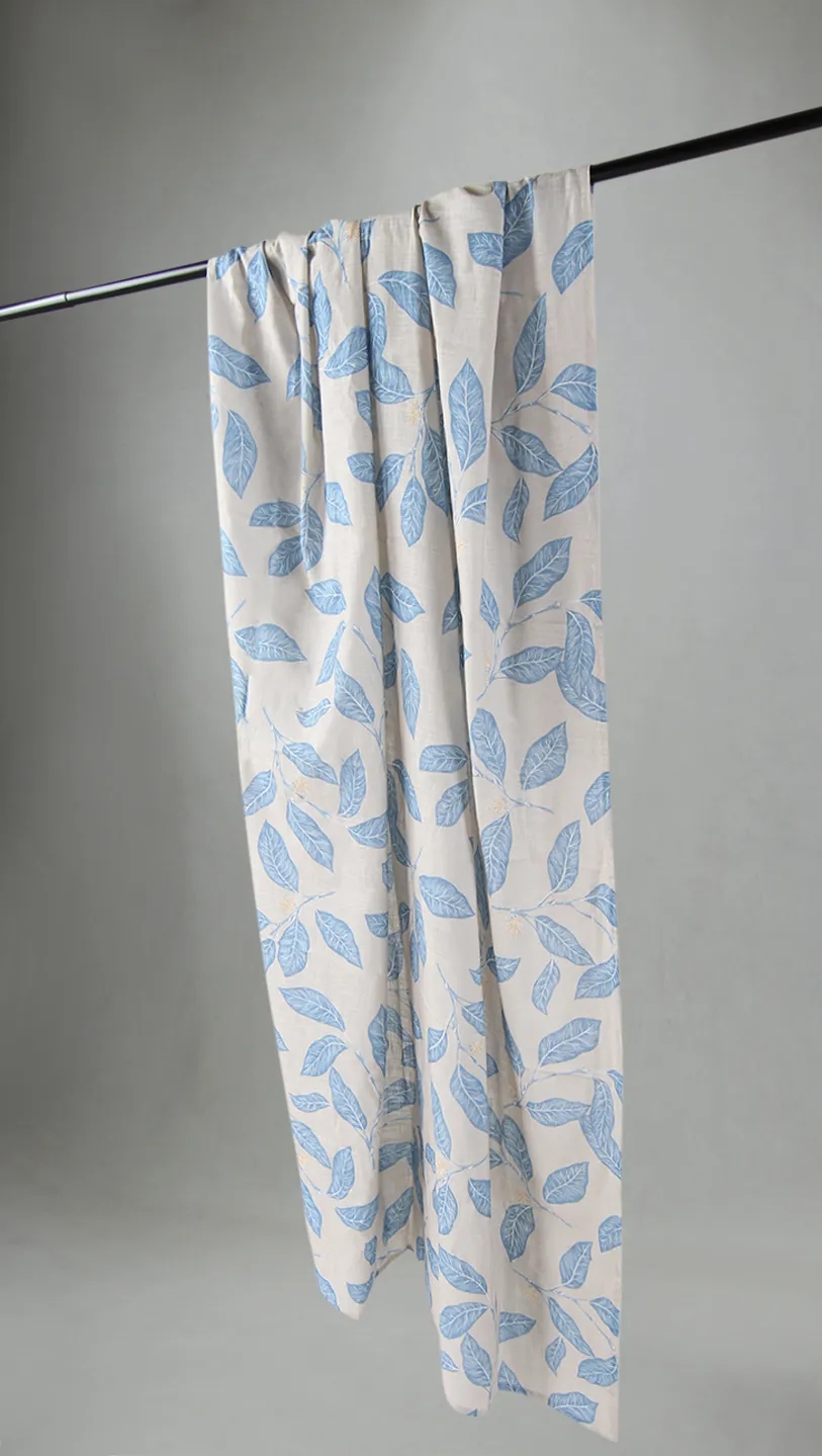 Vorhänge - Baumwollvorhang - Morris (blau)