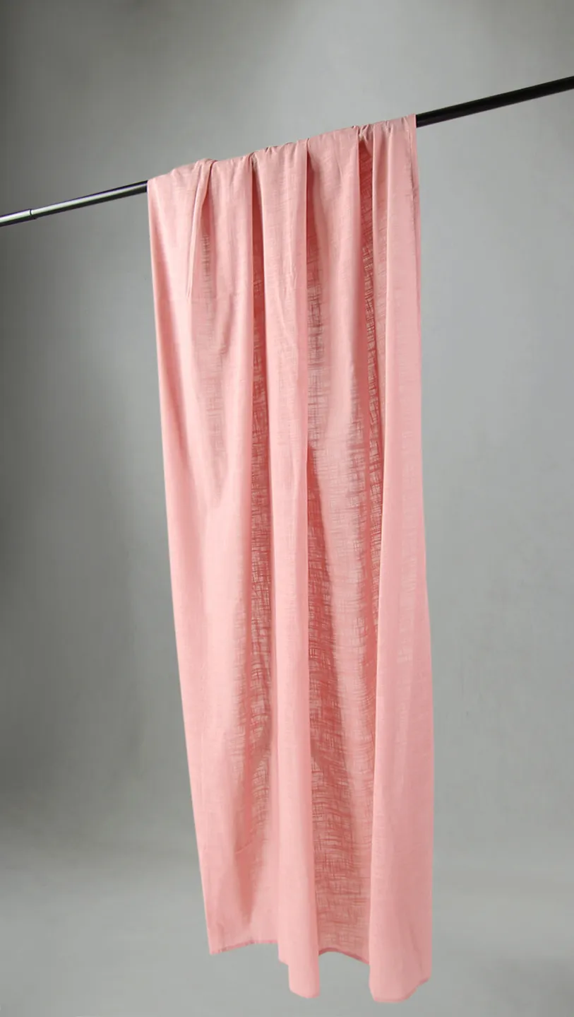 Vorhänge - Baumwollvorhang - Lollo (rosa)