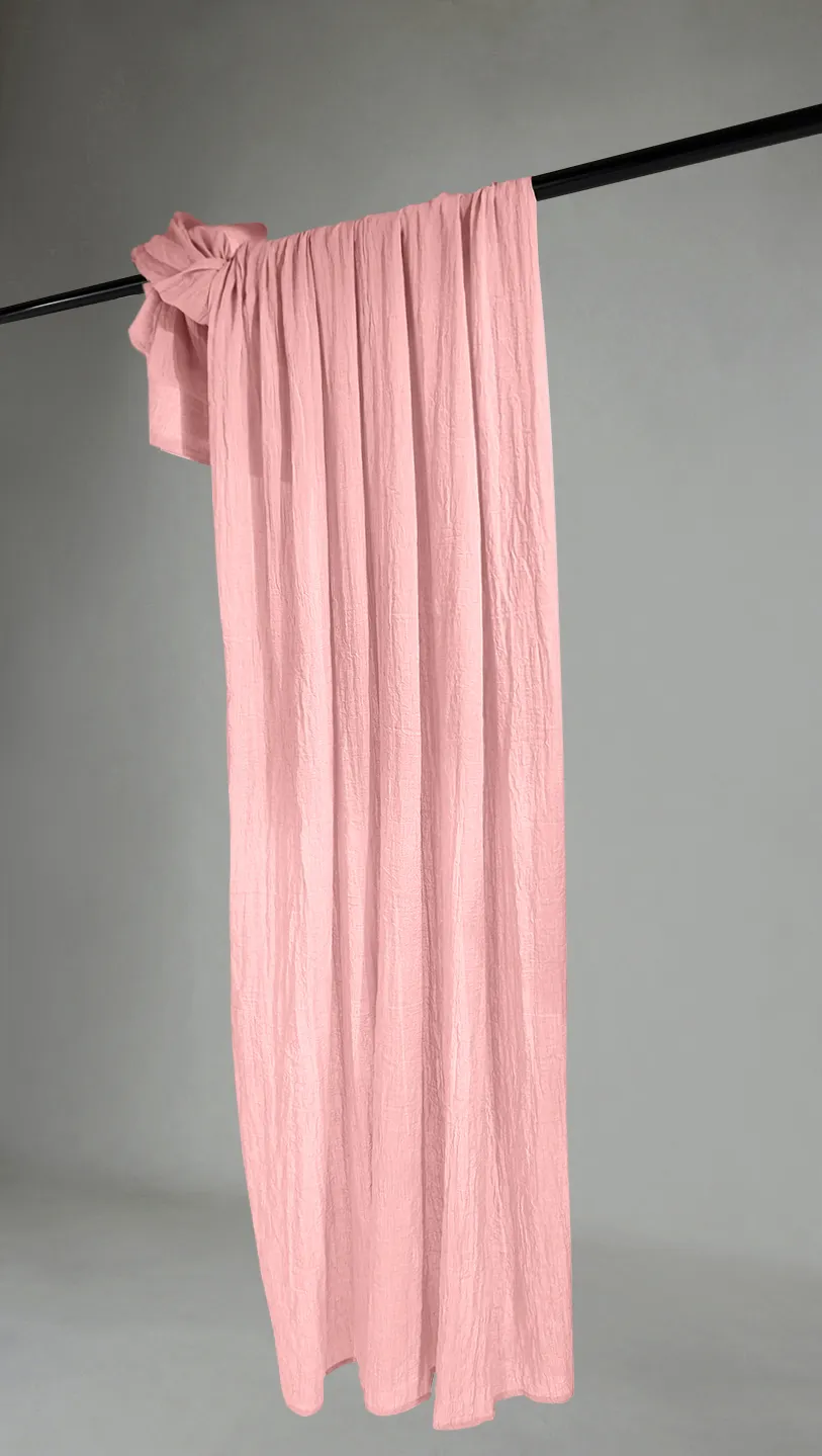 Vorhänge - Spitzenvorhang Hilma (rosa)