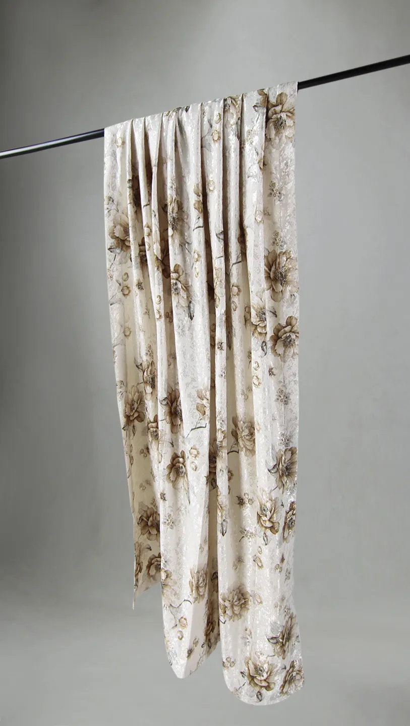 Vorhang - Blom (beige)