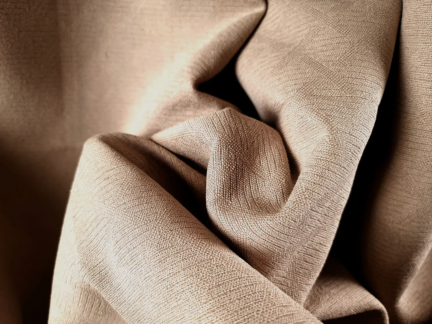 Vorhänge - Verdunkelungsvorhänge Isolde (beige)