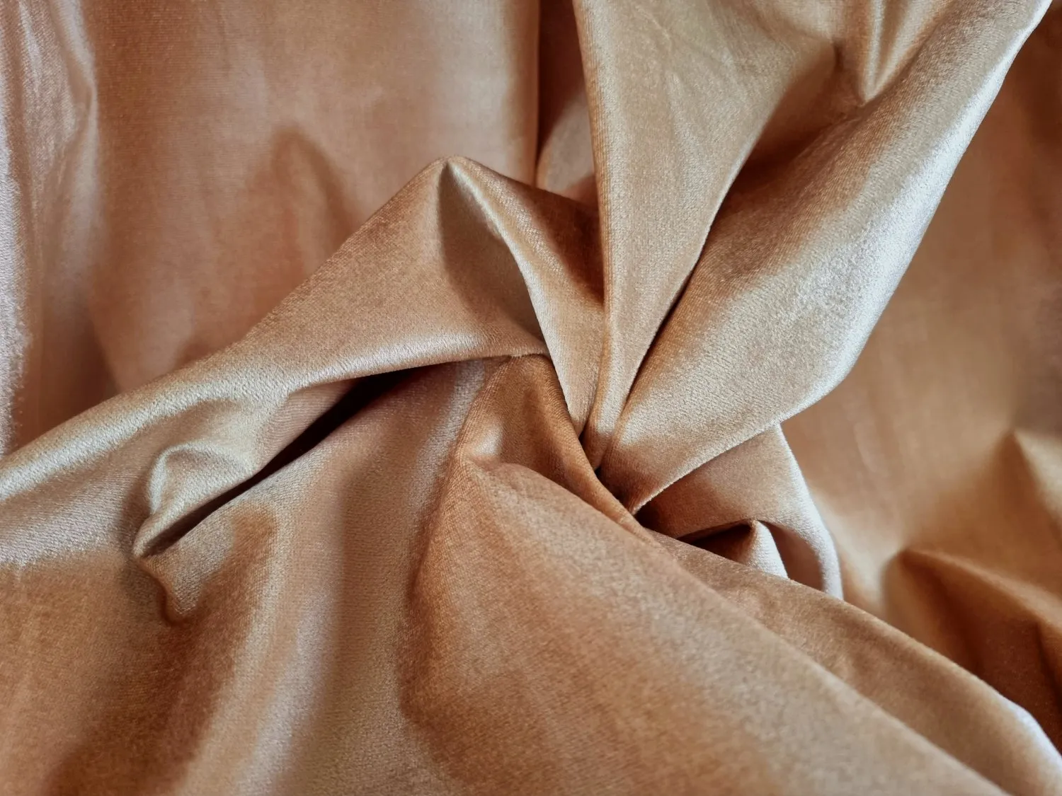 Vorhänge - Samtvorhang Juliet (beige)