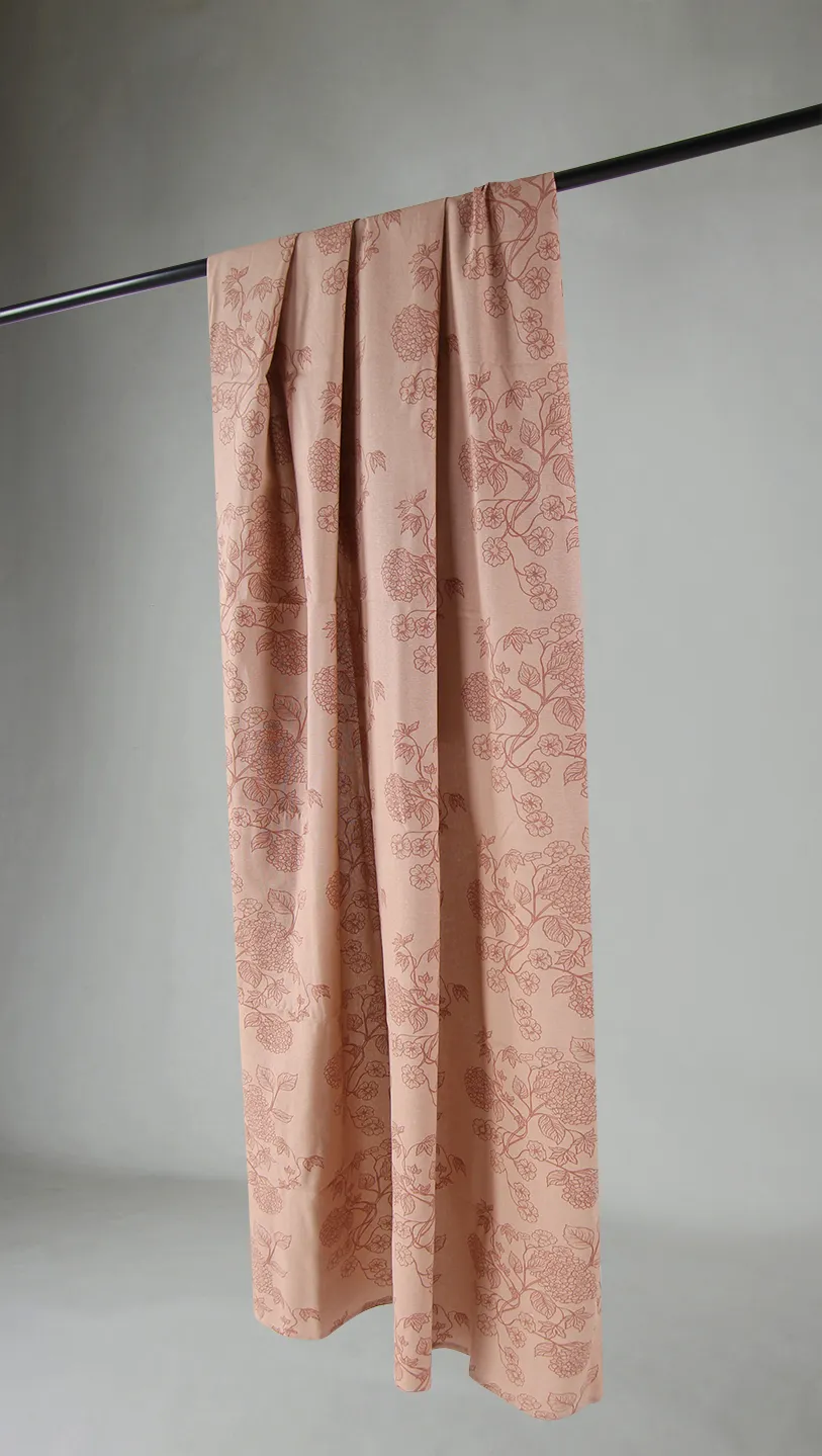 Vorhänge - Baumwollvorhang Minna (Rosa)