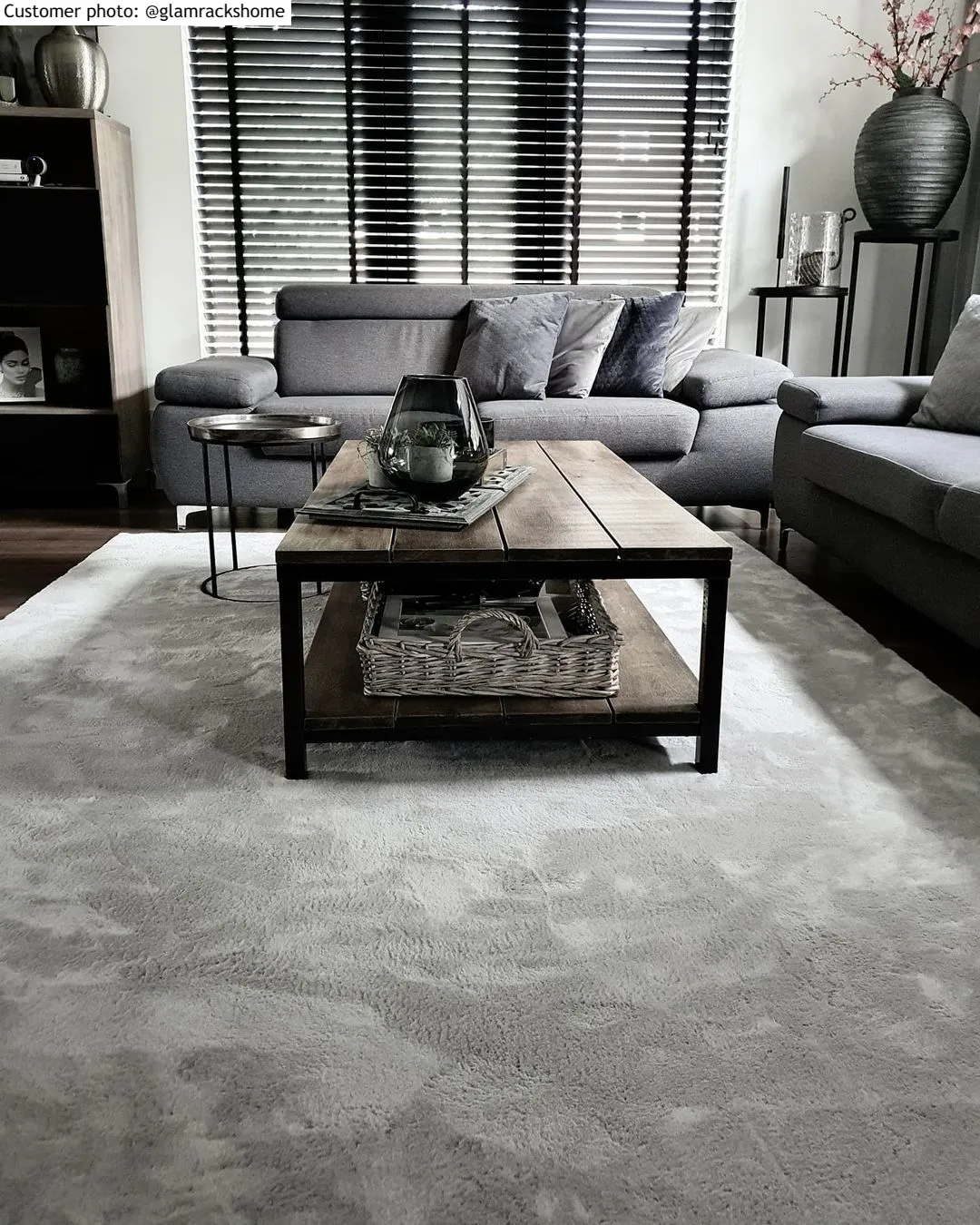 Hochflorteppiche - Aranga Super Soft Fur (grau)