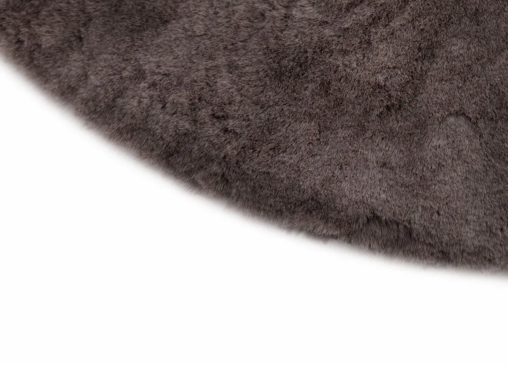Runde Teppiche - Cloud Super Soft (anthrazit)