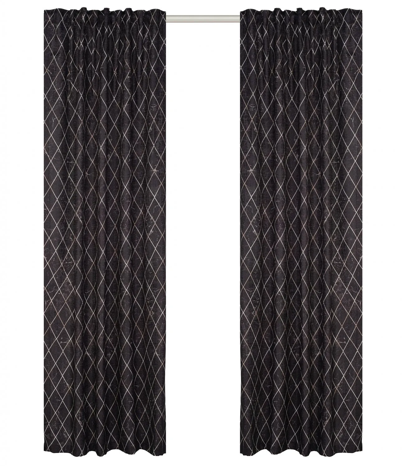 Vorhang - Bailey (schwarz)