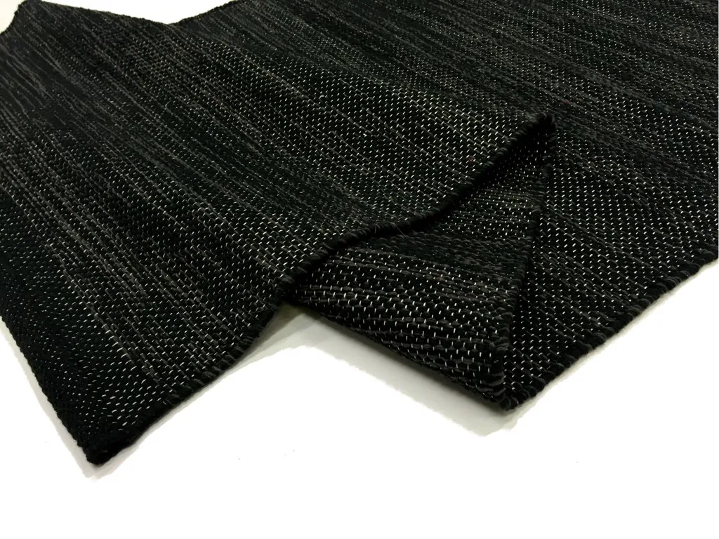 Flickenteppich - Slite (schwarz)