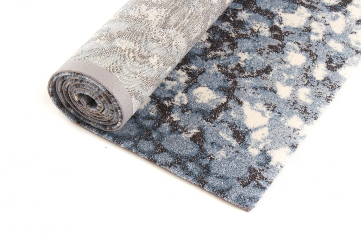 Wilton-Teppich - Inconnus (blau)