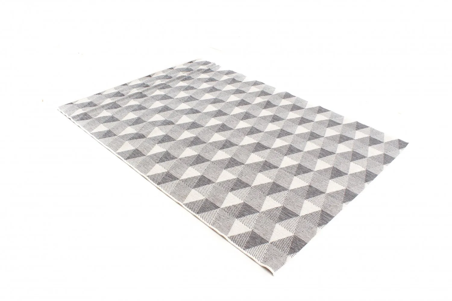 Teppich für innen und außen - Brussels Pattern (grau)