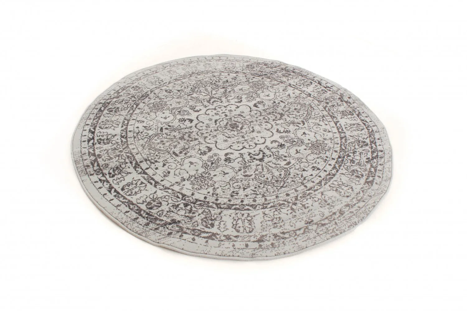 Rund Teppich - Peking Noble (grau)