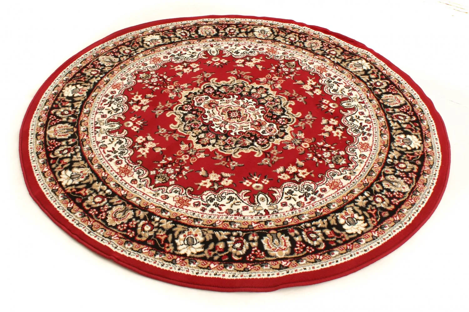 Rund Teppich - Peking (rot)