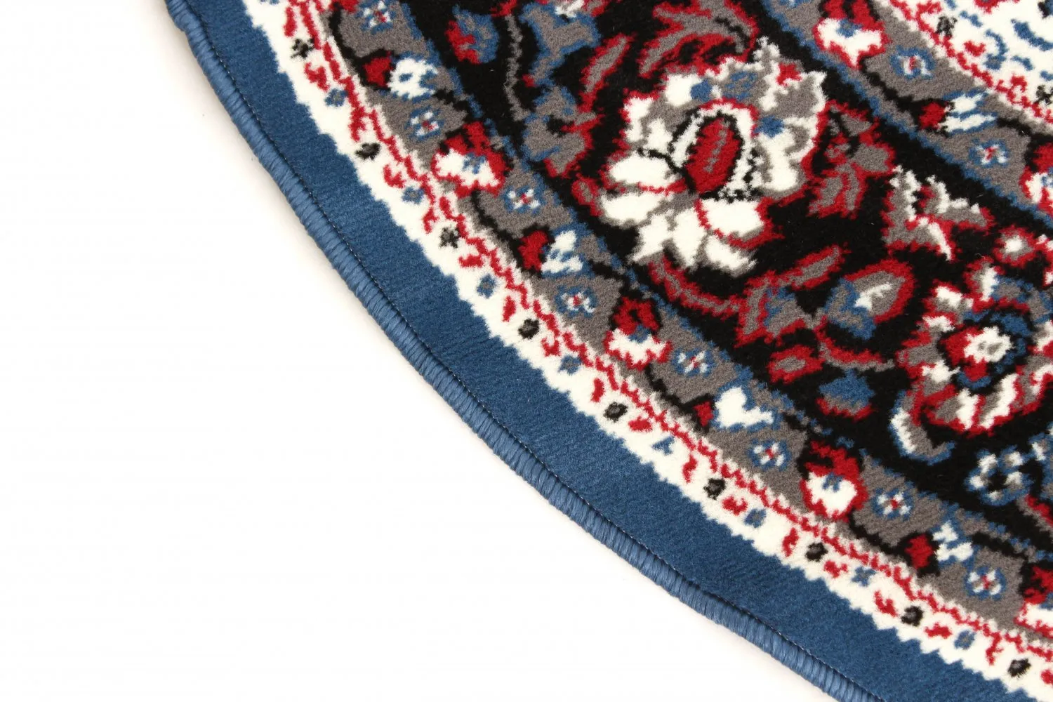 Rund Teppich - Peking (blau)
