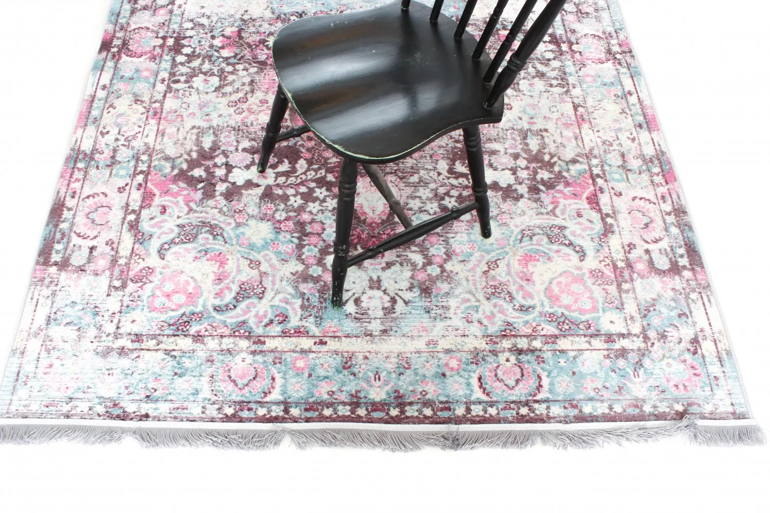 Rund Teppich - Jedaida (rosa/multi)
