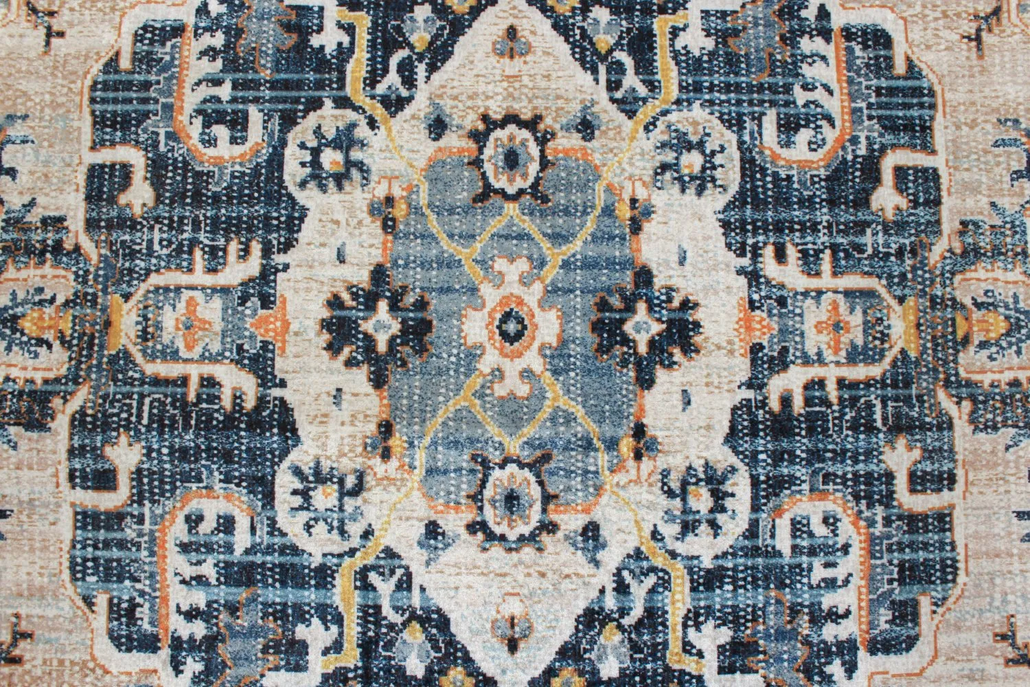 Wilton-Teppich - Siliana (blau)