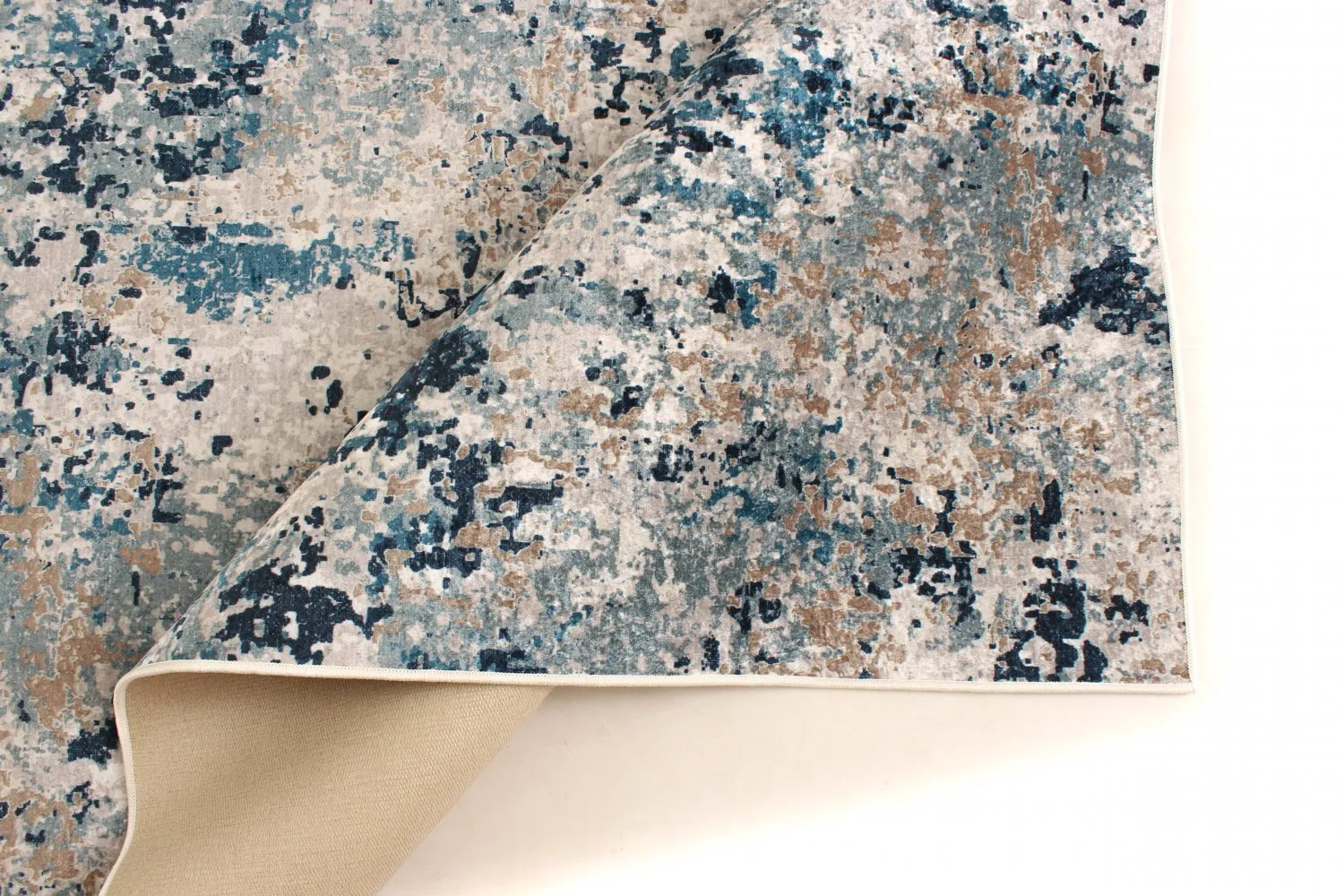 Wilton-Teppich - Hiboun (blau)