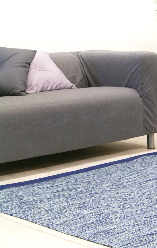 Flickenteppich - Slite (blau)