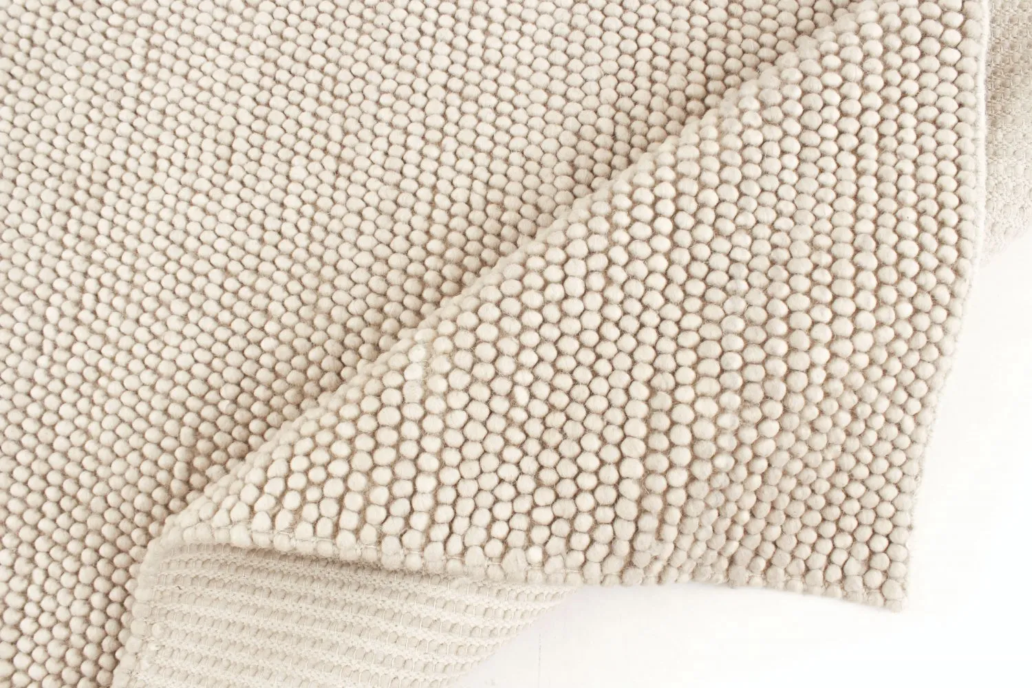 Wollteppich - Avafors Wool Bubble (beige)