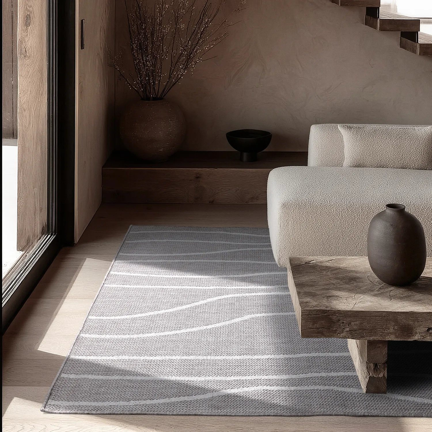 Teppich für innen und außen - Djerba (taupe)