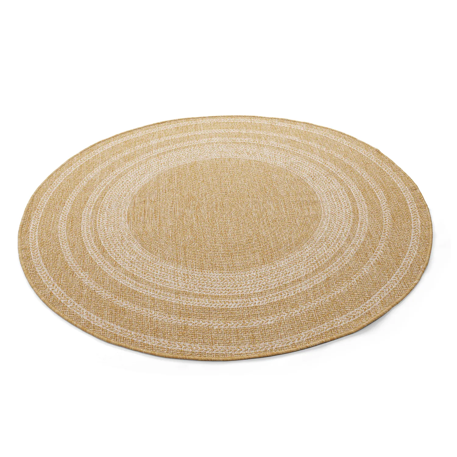 Rund Teppich - Indoor/Outdoor Angus (natur)