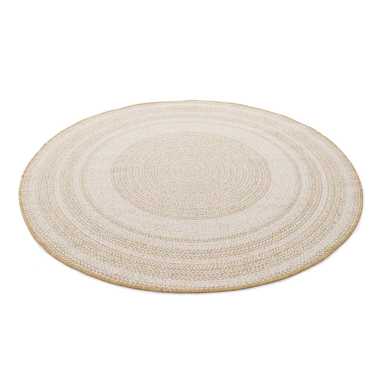 Rund Teppich - Indoor/Outdoor Angus (natur)