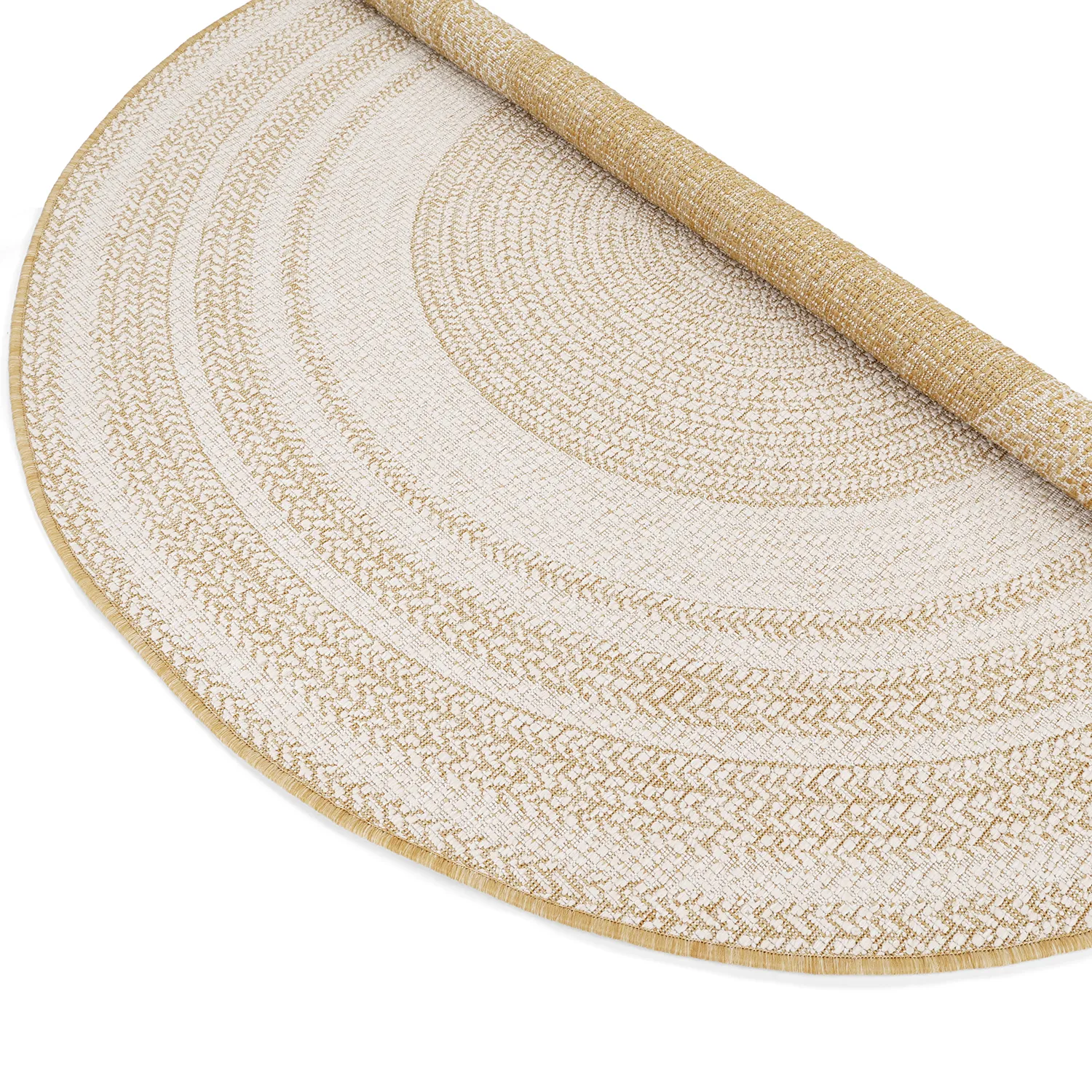 Rund Teppich - Indoor/Outdoor Angus (natur)
