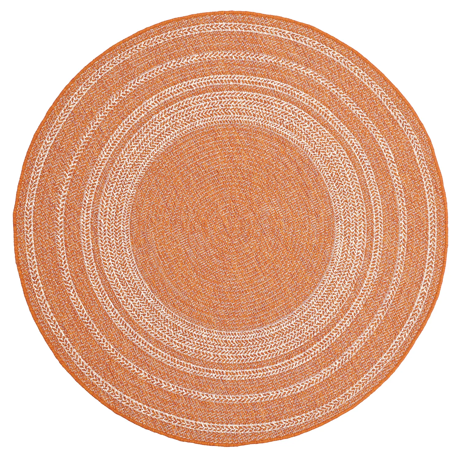 Rund Teppich - Indoor/Outdoor Angus (rot)