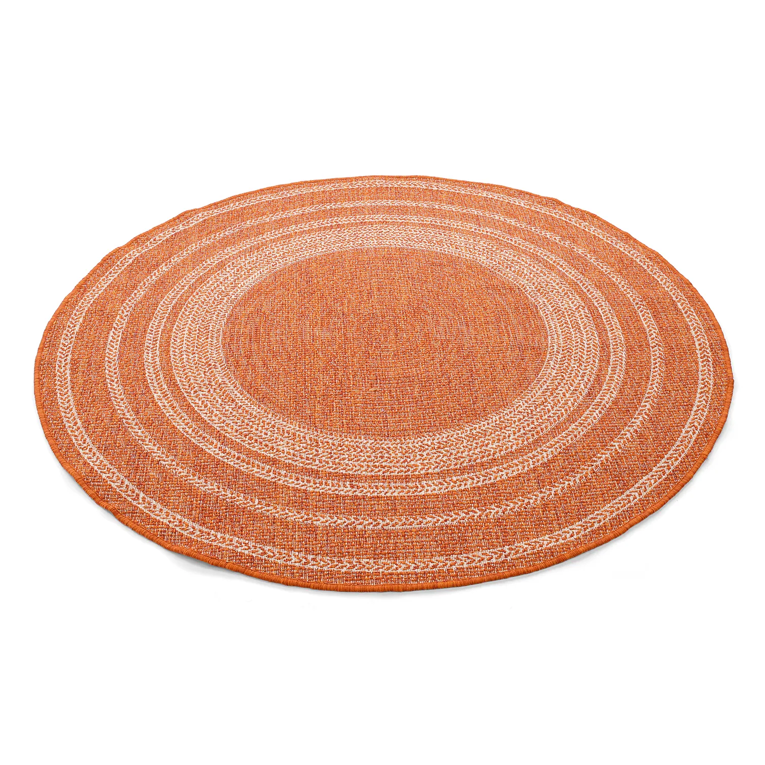 Rund Teppich - Indoor/Outdoor Angus (rot)