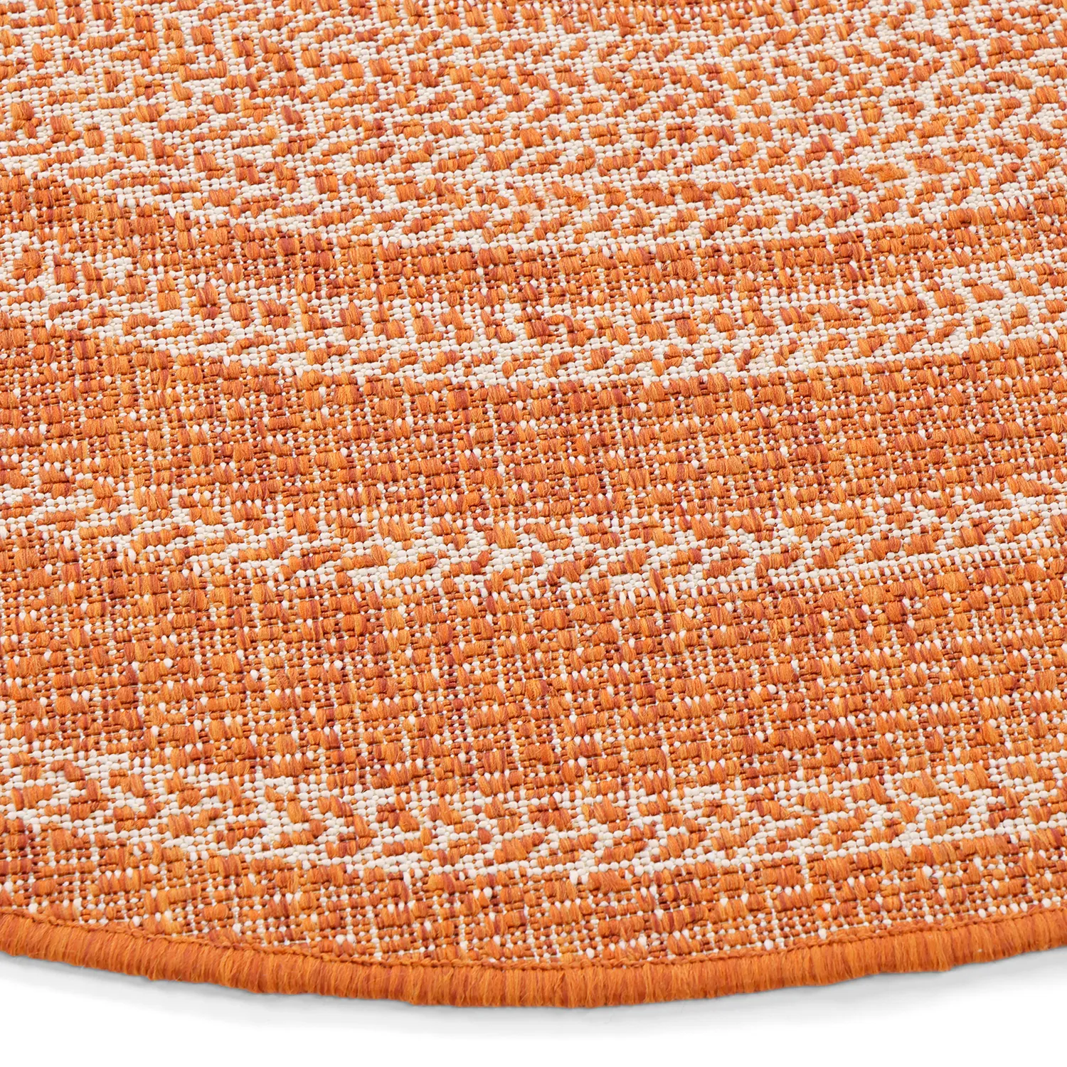 Rund Teppich - Indoor/Outdoor Angus (rot)