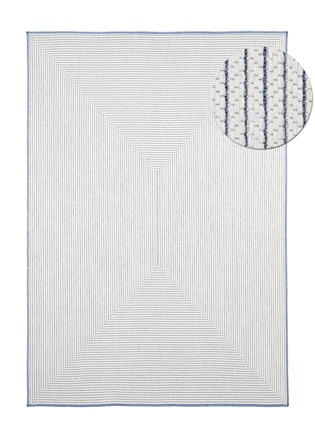 Teppich für innen und außen - utomhusmatta - Arlo (blau)