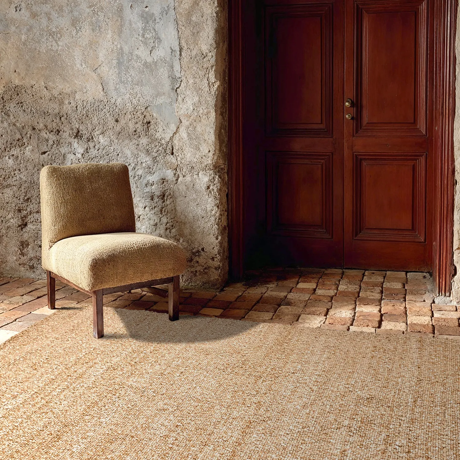 Teppich für innen und außen - Milford Wool Look (beige)
