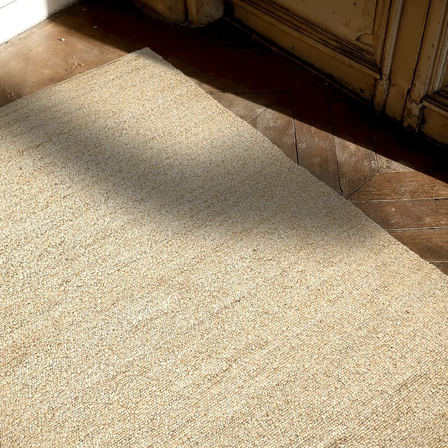 Teppich für innen und außen - Milford Wool Look (creme)