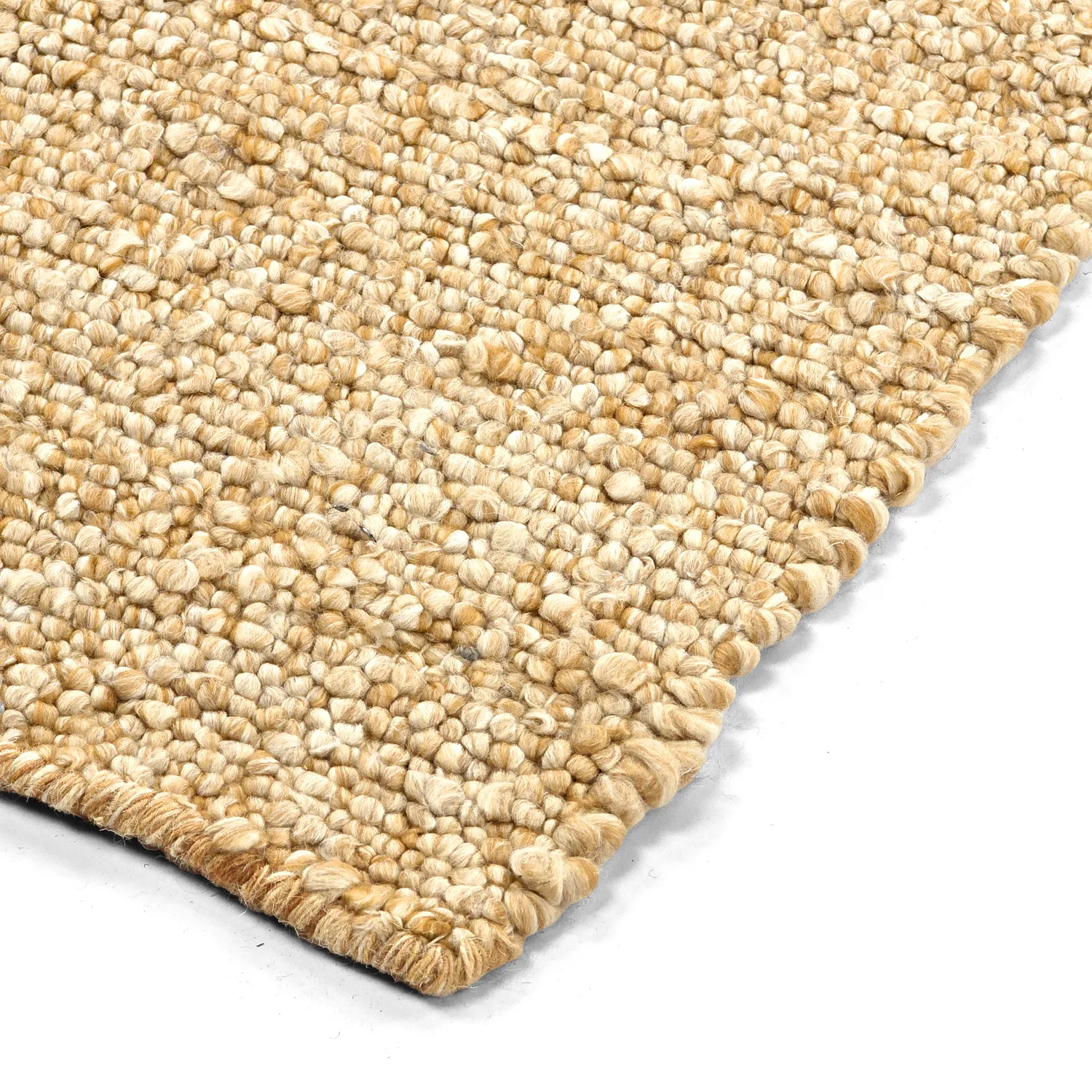 Teppich für innen und außen - Milford Wool Look (gelb)