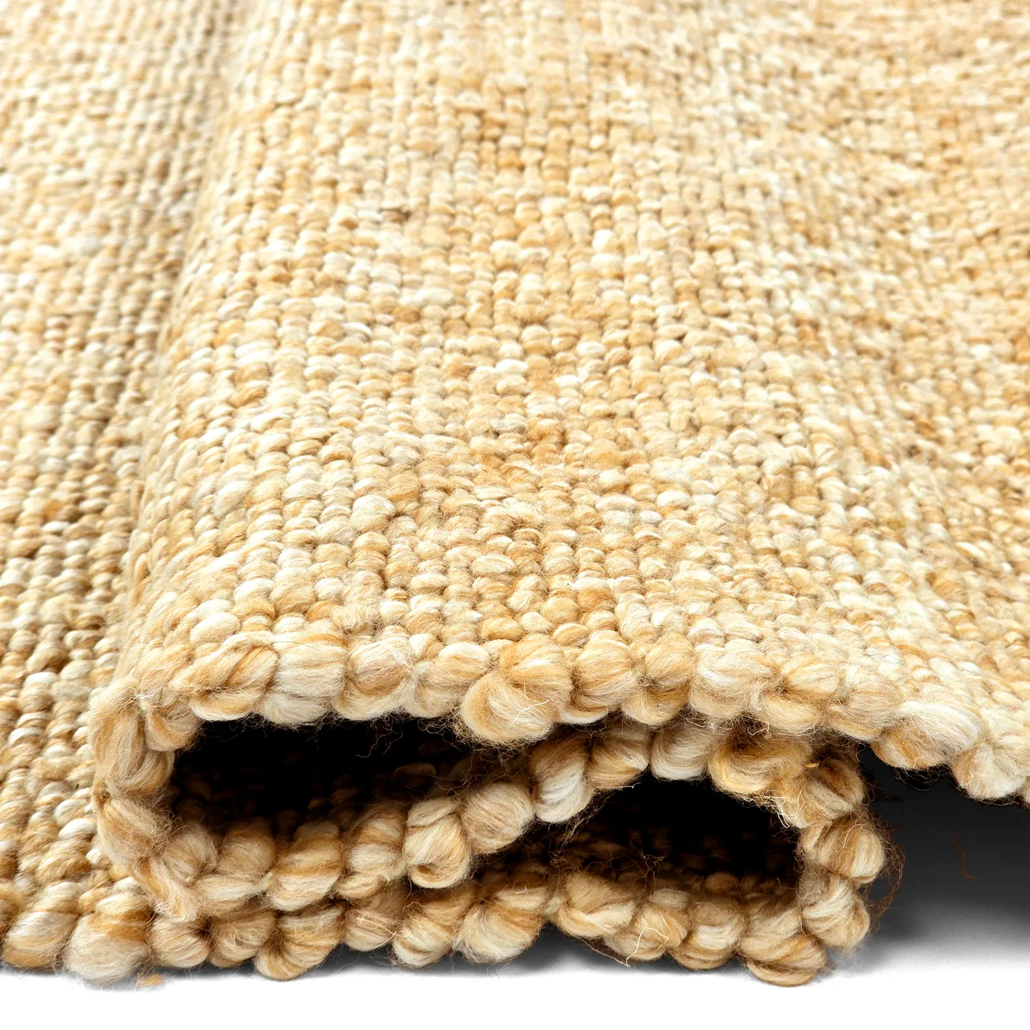 Teppich für innen und außen - Milford Wool Look (gelb)
