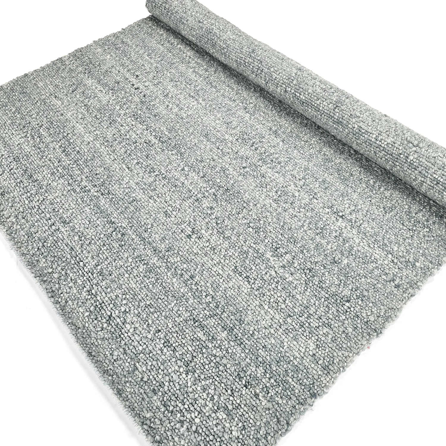 Teppich für innen und außen - Milford Wool Look (hellblau)
