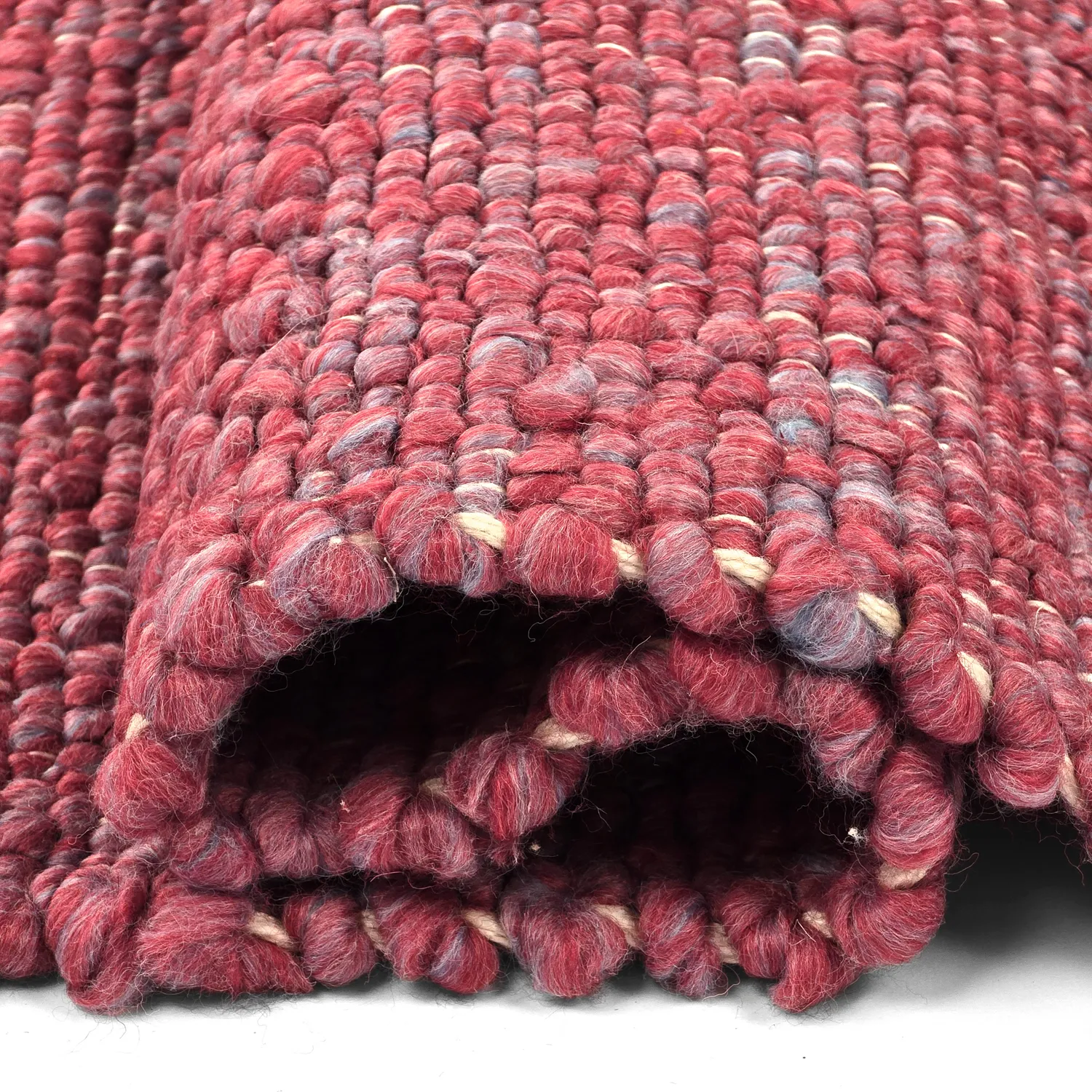 Teppich für innen und außen - Milford Wool Look (rosa)